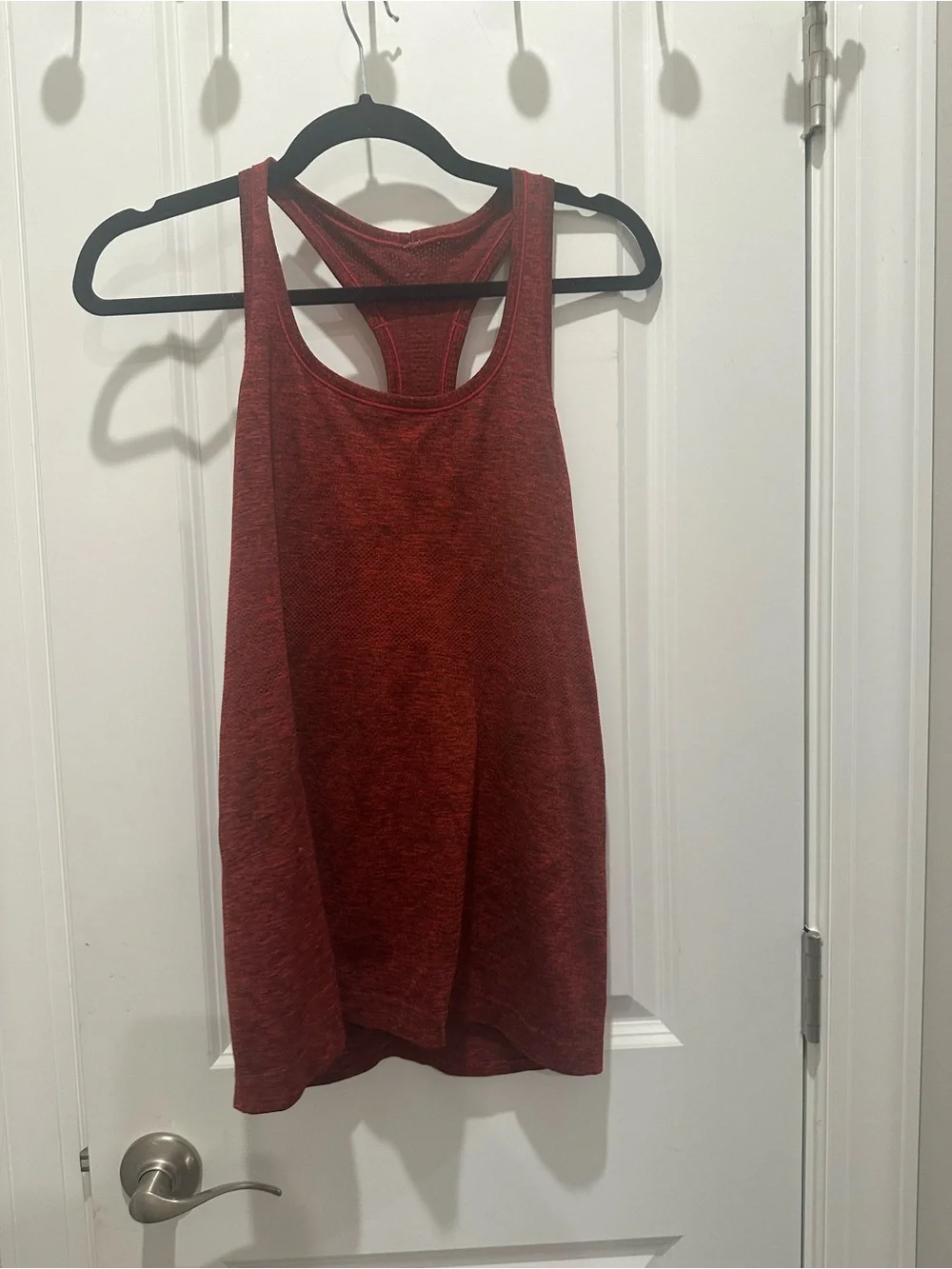 lululemon athletica Red Racerback Tank Top